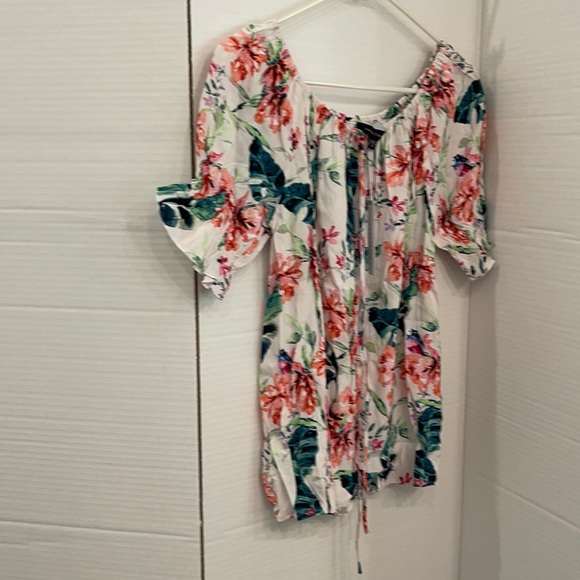 Sanctuary Tops - Floral Top off shoulder